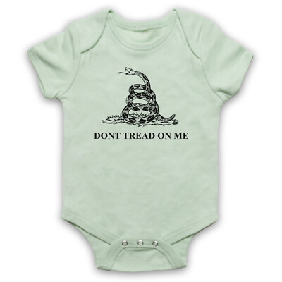GADSDEN FLAG DON'T TREAD ON ME RATTLESNAKE FLAG AMERICA BABY GROW BABYGROW GIFT
