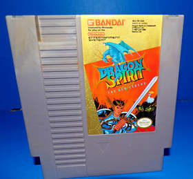 Dragon Spirit The New Legend and Impossible Mission II Nintendo NES 1990 Working