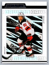 2023-24 Upper Deck Credentials Ice Blue Base #55 Dawson Mercer