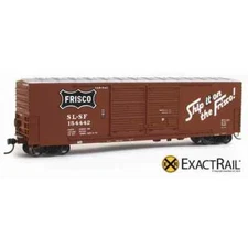 ExactRail HO Gunderson 5200 Box Car Frisco Car Number SLSF 154442 New
