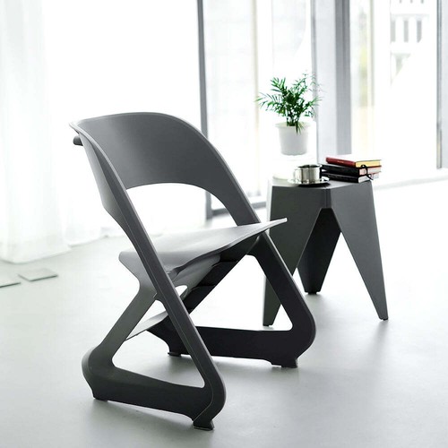 NNEDSZ Set of 4 Dining Chairs Office Cafe Lounge Seat Stackable Plastic Leisure - Picture 6 of 8