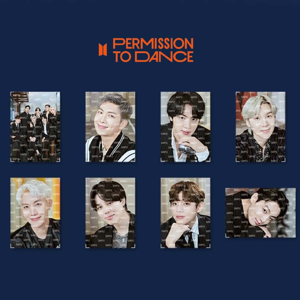 BTS PERMISSION TO DANCE ON STAGE PREMIUM PHOTO PTD Official