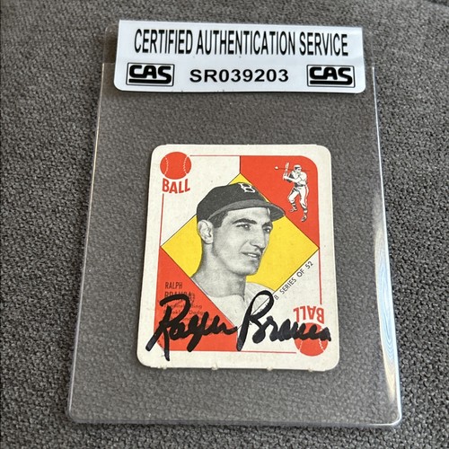Ralph Branca #20 1951 Topps Blue Back card