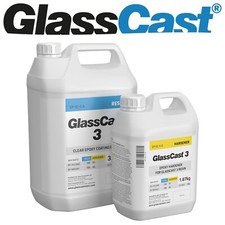Clear Epoxy Resin for Floors, Tables, Bars GlassCast 3 Penny Floor Resin 5kg kit