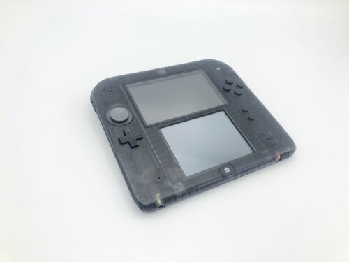 Nintendo 2DS Clear Black Handheld Console Only from Japan Used - Picture 1 of 2