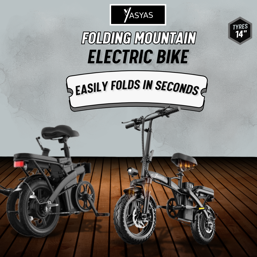 Yasyas Little Beast Folding Electric Bike 48V 15A 14