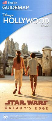 2019 Star Wars Galaxy's Edge Opens At Disney's Hollywood Studios - Fold Out Map