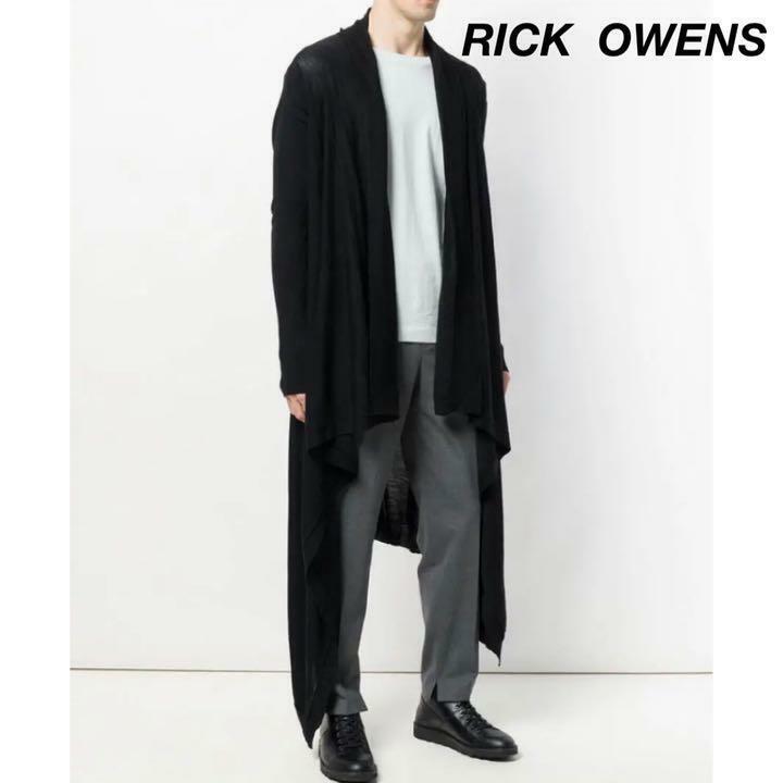 Rick Owens Long Cardigan XS Black auth men from JP | eBay Rick Owens Long Cardigan XS Black auth men from JP | eBay