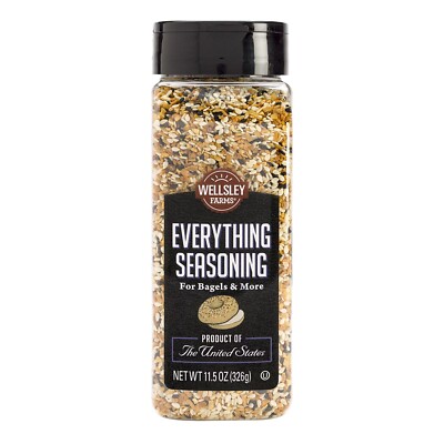 Wellsley Farms Everything Bagel Seasoning, 11.5 oz. (Not For California)
