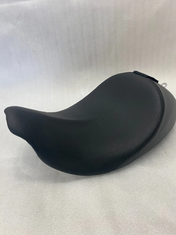 Asiento respaldo Danny gris Bigseat liso liso para Harley Davidson Touring B4 Foto 3 de 4