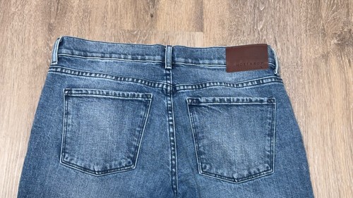 Mott & Bow Jeans Mens 32X32 Slim Fit Stretch Light Wash Denim Classic - Picture 5 of 9