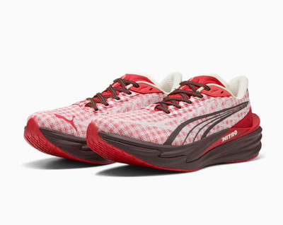 Puma Deviate Nitro 4 406307-01 Check For All Time Red Herrengröße Custom