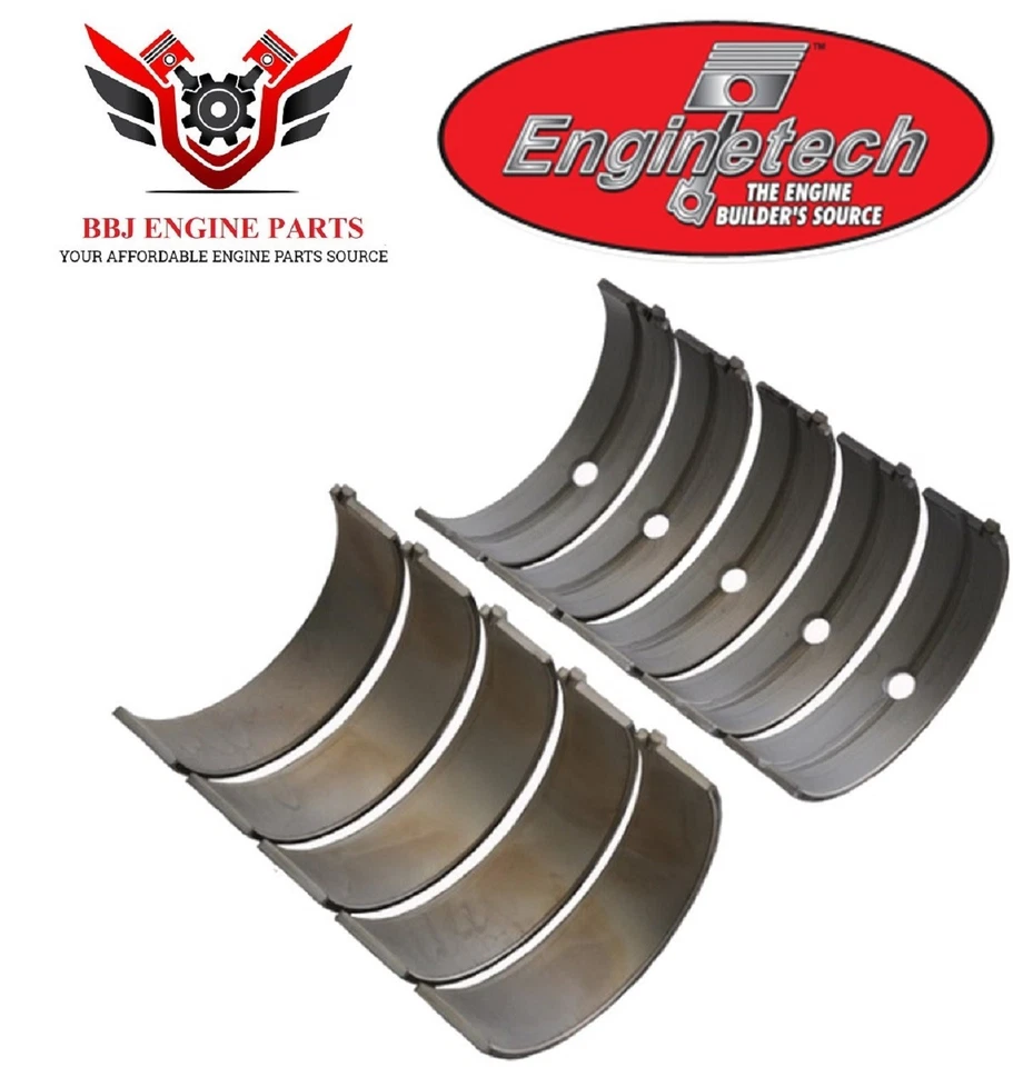 Rodamientos principales y de leva Enginetech para Chrysler 5.7 5.7L 6.1 6.1L Hemi 03 - 08 Foto 4 de 4