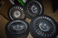 Original Mercedes MAYBACH X167 GLS Komplettradsatz Räder Felgen 22" chrom