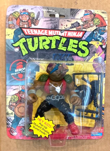 VTG.1988  TMNT Teenage Mutant Ninja BEBOP    UNPUNCHED NEW 1ST RELEASE
