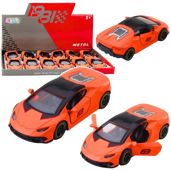 5905991084976 SamochóD Sportowy Z NapęDem PomarańCzowy 1:43 Lean Toys-image