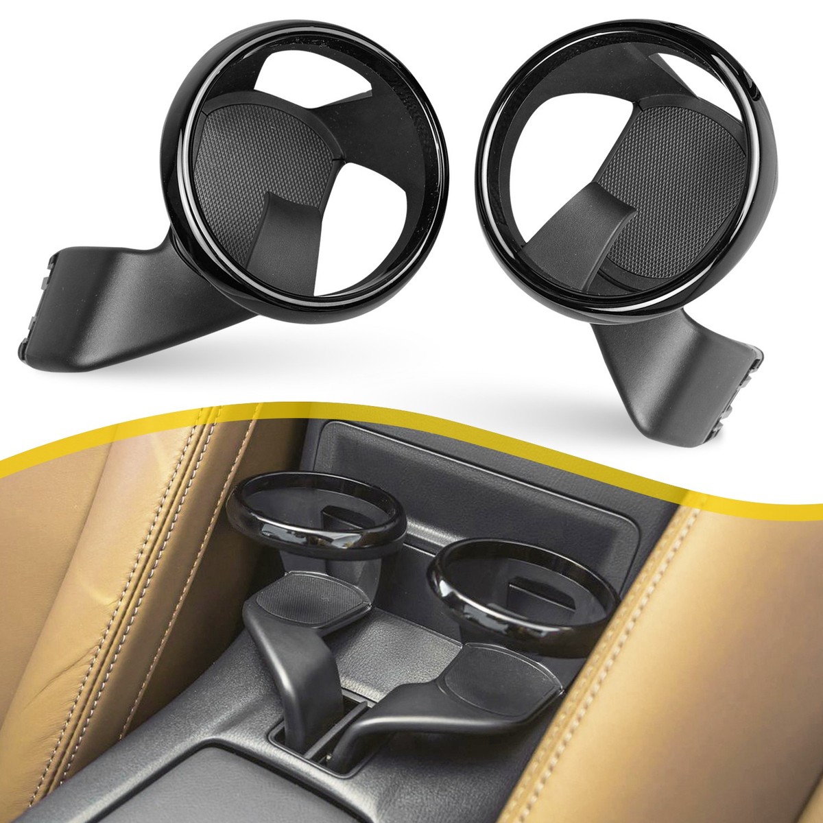 Insert Drink Cup Holder for Mazda Roadster MX-5 Miata 2016-2025