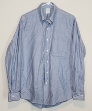 Brooks Brothers OCBD Oxford Cloth Button Down X-Slim Blue Ivy Trad USA 16-34