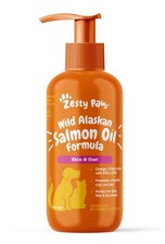 Wild Alaskan Salmon Oil for Dogs Cats - Omega 3 Skin Coat Support - 16OZ