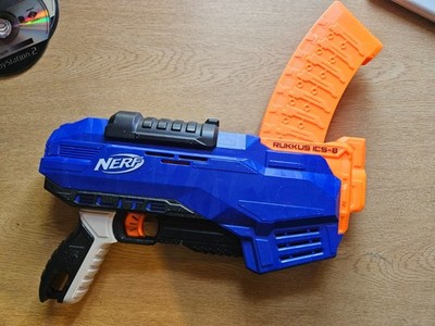 NERF N Strike Elite Rukkus ICS-8 Blaster Dart Gun