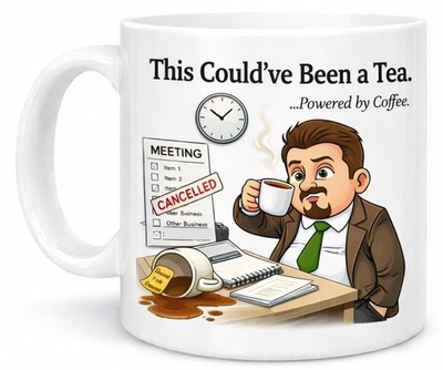 This Could ve Been a Tea Mug Powered by Coffee Office Geschenk Tasse