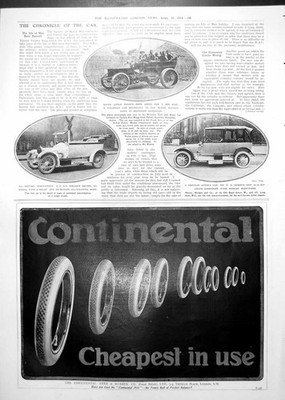 Antiker Druck Wolseley Auto Sudan Straker-Squire Bengers Werbung Nacht 1913