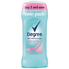 48-Hour Antiperspirant Deodorant for Women, Sheer Powder, 2.6 oz Twin Pack