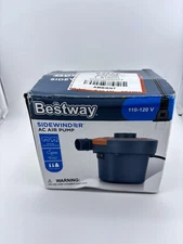 Bestway sidewinder AC air pump 110-120V Inflation And Deflation Camping TESTED
