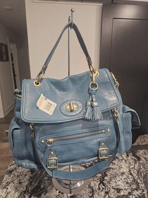 Rare Teal Coach Sydney New with tags