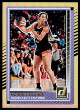 2025 Donruss WNBA Monique Billings 46 Holo Golden State Valkyries