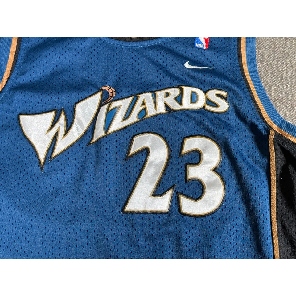 Camiseta deportiva vintage Nike NBA Washington Wizards Michael Jordan #23 juvenil talla grande Foto 3 de 4