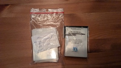 134 neue Premium Sleeves 63,5 x 89 Mayday und Paladin