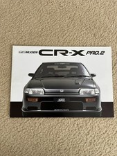 Jdm Honda Crx Mugen Sales Brochure Catalog