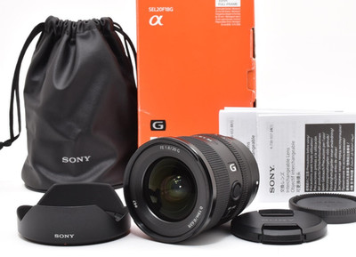 SONY FE 20mm F/1.8 G SEL20F18G für Sony E Mount mit Box [Exc+++] #2926460A