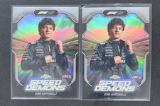 2025 Topps Chrome Formula 1 F1 Kimi Antonelli Speed Demons RC Refractor LOT2