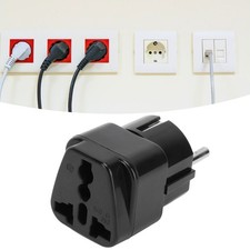 EU 100-250V 10A Power Converter Plug Europe Travel Plug Adapter ConversionSocket