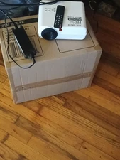 Total HomeFX 1800 Outdoor Projector Theatre Bundle w 108 INCH Inflatable Screen