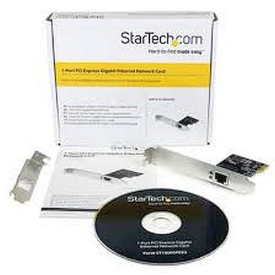 StarTech.com Gigabit LAN PCIe 100/1000Mbit/s Ethernet Netzwerkkarte ST1000SPEX2L
