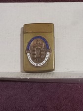 25th Anniversary 1889-1914 MAUSOLEUM COMPANY ENAMELED MATCH SAFE