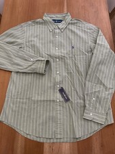 Polo Ralph Lauren Men's XL Green Long Sleeve. NWT. Nice