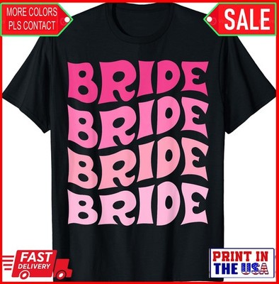 Bride I Do Crew Retro Bachelorette Party Funny Gift Unisex T-Shirt