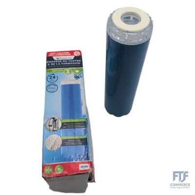 AQUAWATER 104991 Anti-Kalk-Kartusche Sili 24m Proportional dosierende Kalk- und 