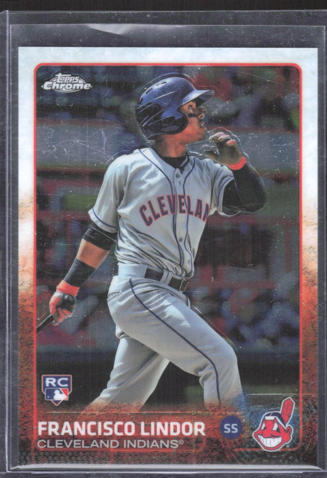 2015 Topps Chrome RC FRANCISCO LINDOR RC #202 SP Short Print - NY Mets