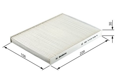 BOSCH Filter cabin air for RENAULT NISSAN 1,9 1,5 7700424098 B729800QAA