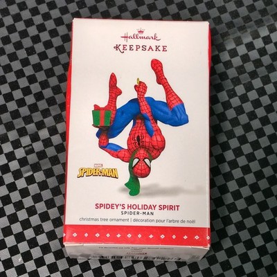Hallmark Keepsake Marvel Spiderman Spideys Holiday Spirit Christmas Ornament