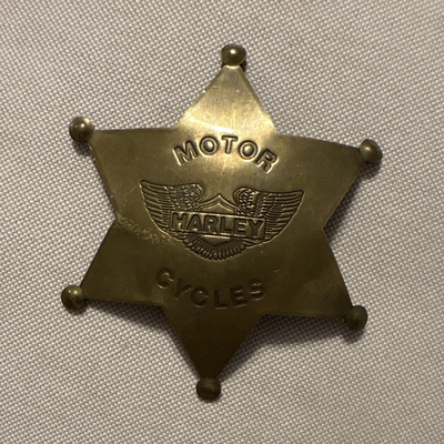 Harley-Davidson Motorcycles 6-Point Star Badge Style Pin