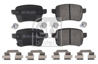 Febi Bilstein Bremsbelagsatz Scheibenbremse 16903 FüR Corsa Adam Fiat Opel 500L