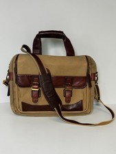 Bosca Leather & Canvas Messenger Bag Briefcas...