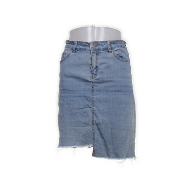 SKT, Jeansrock, Größe: S, Blau, Einfarbig, Denim, Damen #gAb