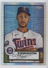 2021 Topps Chrome Platinum Anniversary Mega Box Prism Refractor Byron Buxton us5